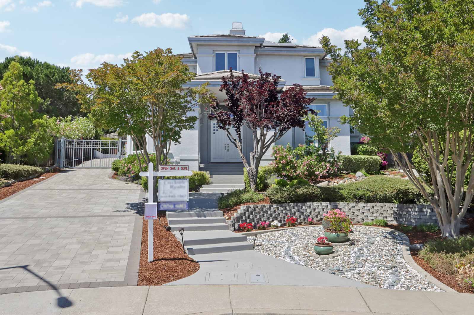 Fremont custom home for sale front view
